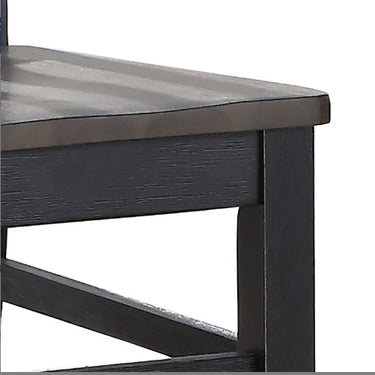 Farmhouse 5pc Dining Set Two-Tone Finish